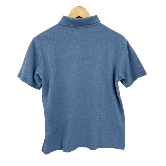 SON OF A TAILOR The Classic Polo Shirt Supima Cotton Short Sleeve Blue - Picture 2 of 7